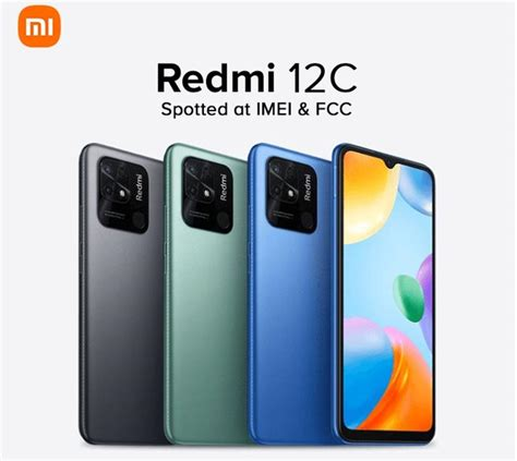 Redmi 12 C budget smartphone