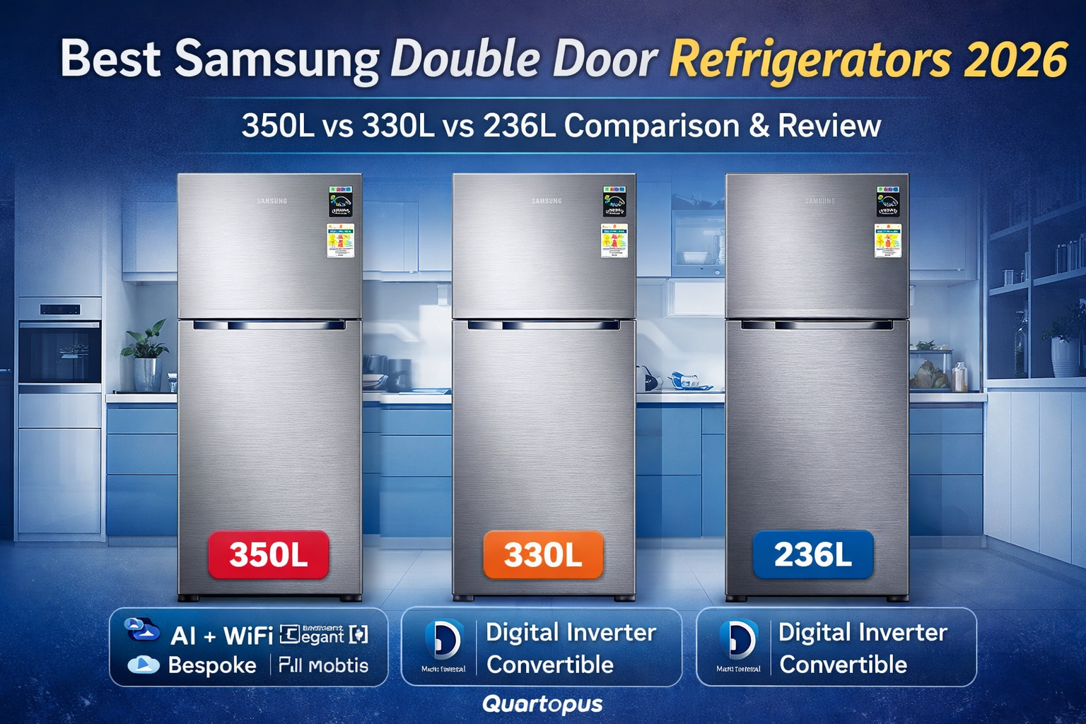 Samsung Double Door Refrigerators 2026